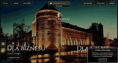 Desktop Screenshot of hotelkrasicki.pl